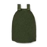Baby Knit Button Strap Romper in Forest Green - Aaria Tees Aaria Tees