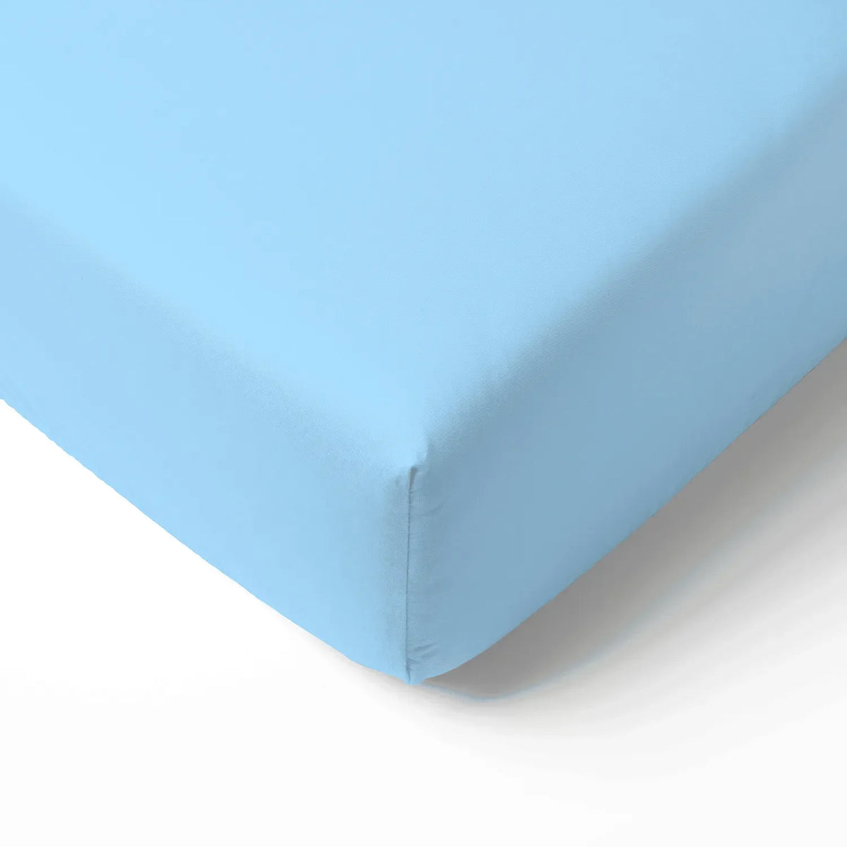 Bamboo Crib Sheet in Blue Bell - Aaria Tees