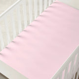 Bamboo Crib Sheet in Mary Rose - Aaria Tees Aaria Tees