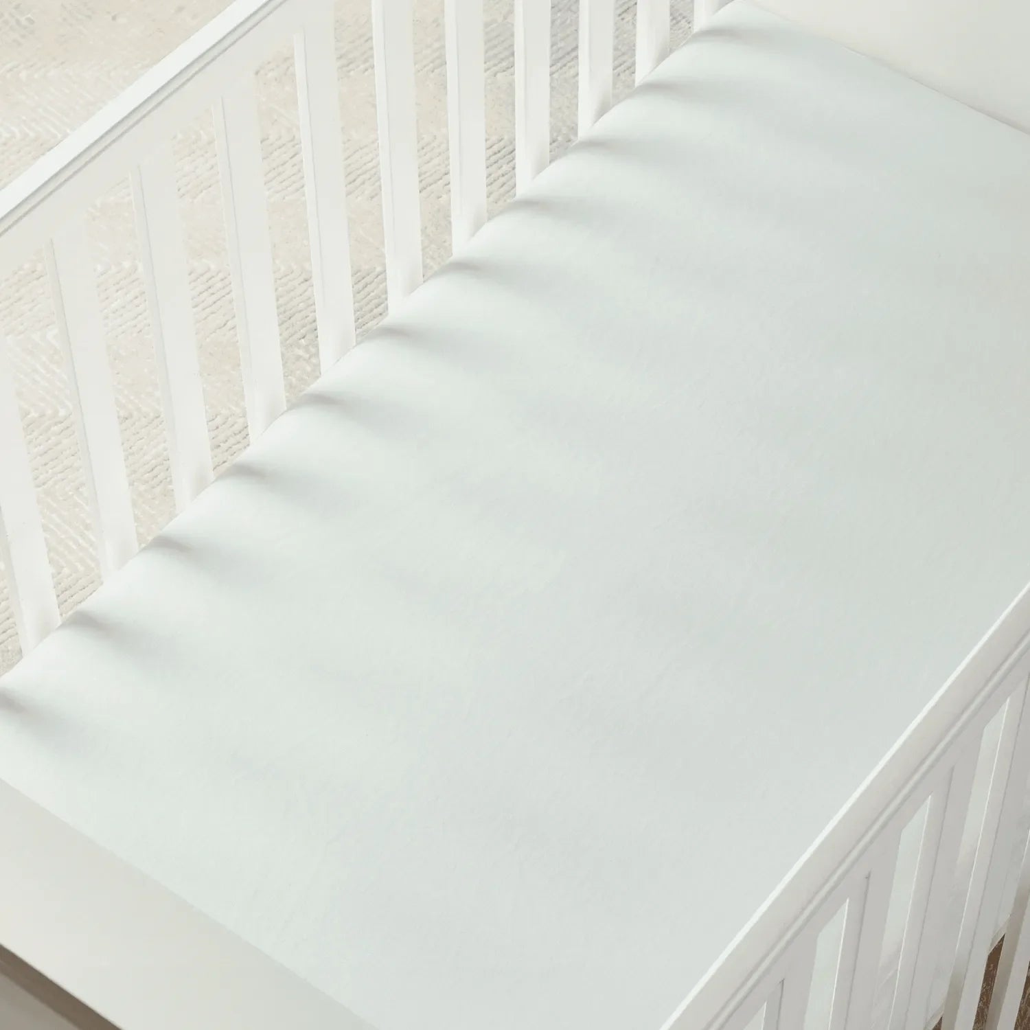 Bamboo Crib Sheet in Mint - Aaria Tees Aaria Tees