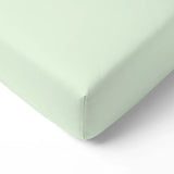 Bamboo Crib Sheet in Sage Green - Aaria Tees Aaria Tees