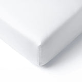 Bamboo Crib Sheet in White - Aaria Tees Aaria Tees