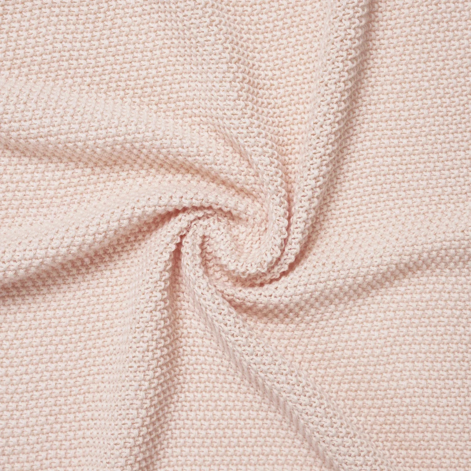 Heirloom Lace Knit Baby Blanket in Beige - Aaria Tees Aaria Tees