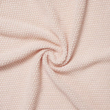 Heirloom Lace Knit Baby Blanket in Beige - Aaria Tees Aaria Tees