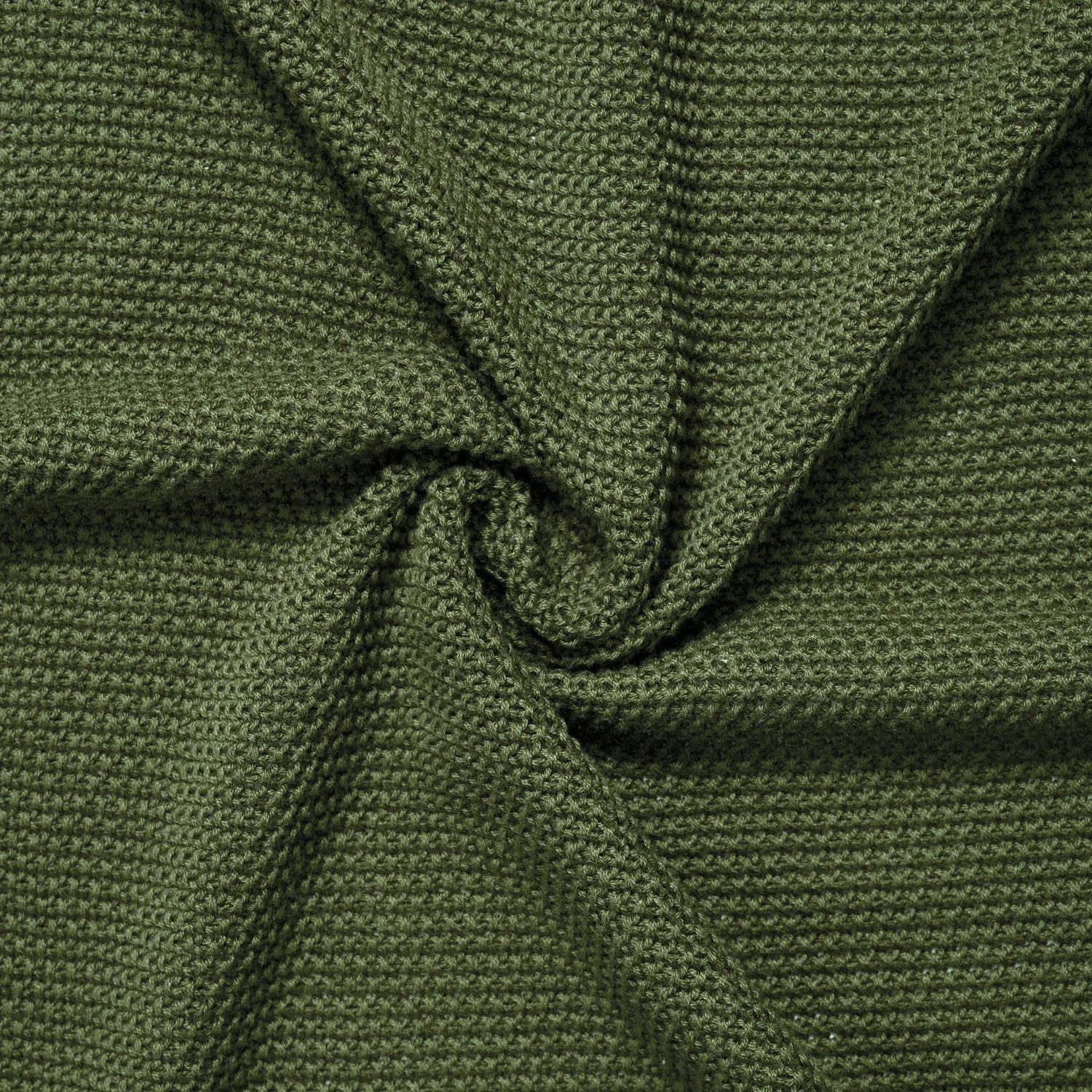Heirloom Lace Knit Baby Blanket in Forest Green - Aaria Tees Aaria Tees
