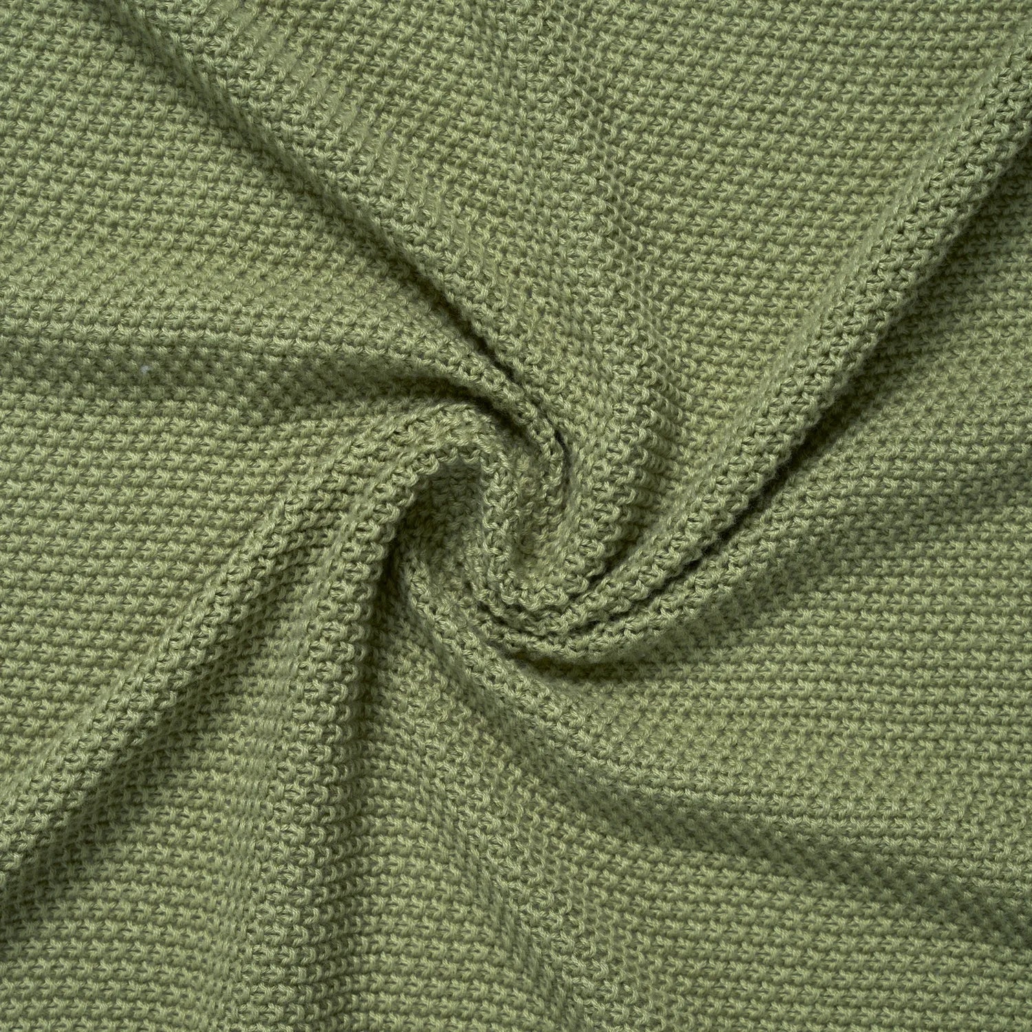 Heirloom Lace Knit Baby Blanket in Sage Green - Aaria Tees Aaria Tees