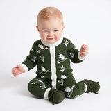 Mallard Duck Baby Knit Button Romper - Aaria Tees Aaria Tees