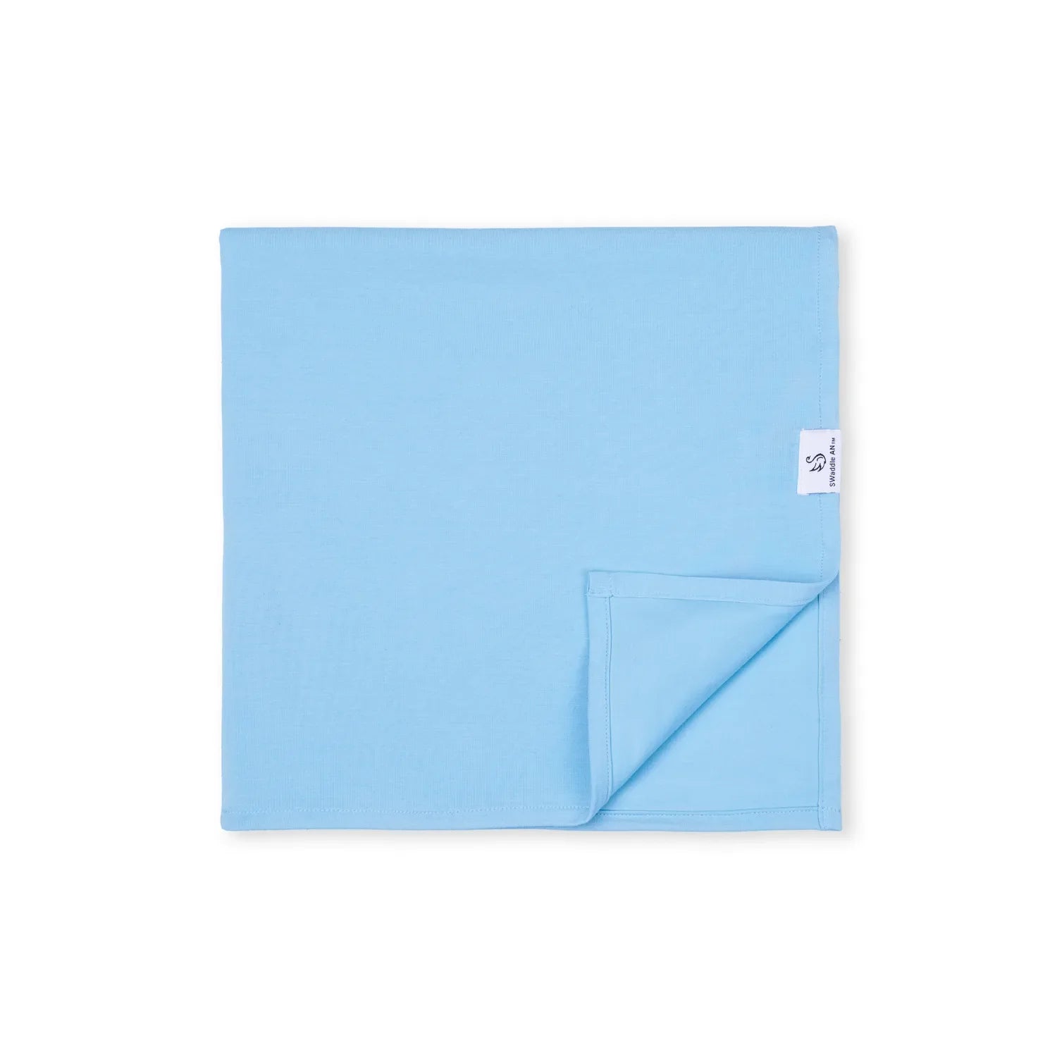 Bamboo Swaddle Blankets in Blue Bell - Aaria Tees Aaria Tees