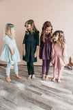 Sage 3/4 Sleeve Pocket Twirl Dress - Aaria Tees Aaria Tees