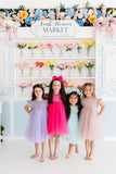 Dusty Pink Shimmer Tutu Dress - Aaria Tees Aaria Tees