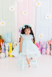 Sage Shimmer Tutu Dress - Aaria Tees Aaria Tees