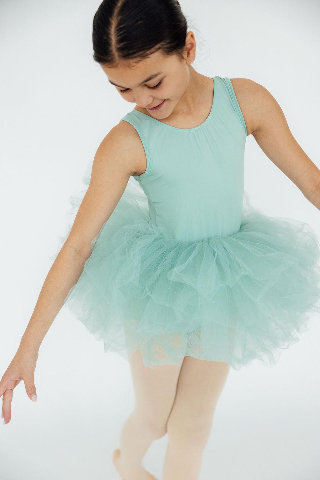Sage Tank Tutu Leotard - Aaria Tees Aaria Tees