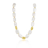 Kinsley Pearl Nugget Necklace Aaria Tees