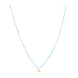 Elsa Mini Star of David Turquoise Aaria Tees