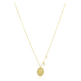 Virgin Mary Pendant Necklace Aaria Tees