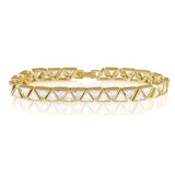 Geo Tennis Bracelet Aaria Tees
