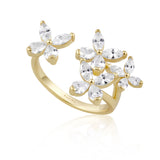 CZ Butterfly Ring Aaria Tees