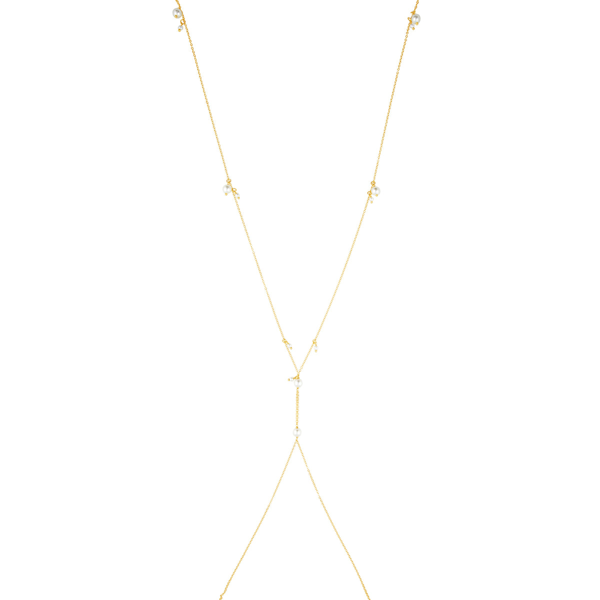 Sage Pearl Body Chain