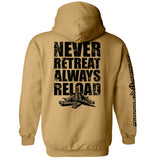 Never Retreat Always Reload - Aaria Tees Aaria Tees