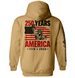250 Years Statue of Liberty Aaria Tees