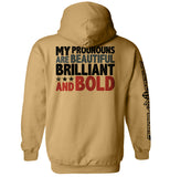 My Pronouns Are Beautiful Brilliant And Bold Aaria Tees