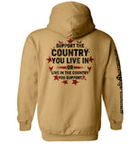 Support The Country You Live In Aaria Tees