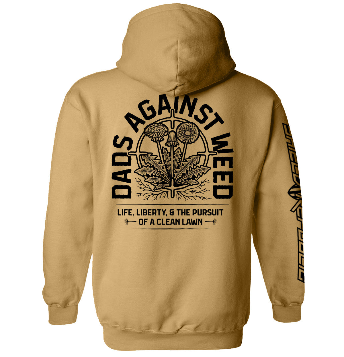 Dads Against Weed Black - Aaria Tees Aaria Tees