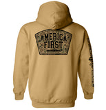 America First Duck Camo Aaria Tees