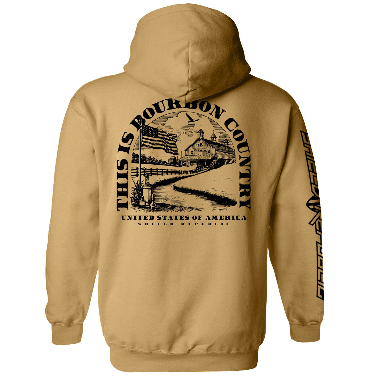 This is Bourbon Country USA - Aaria Tees Aaria Tees