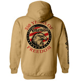 250 Years Of Freedom Eagle Circle Aaria Tees