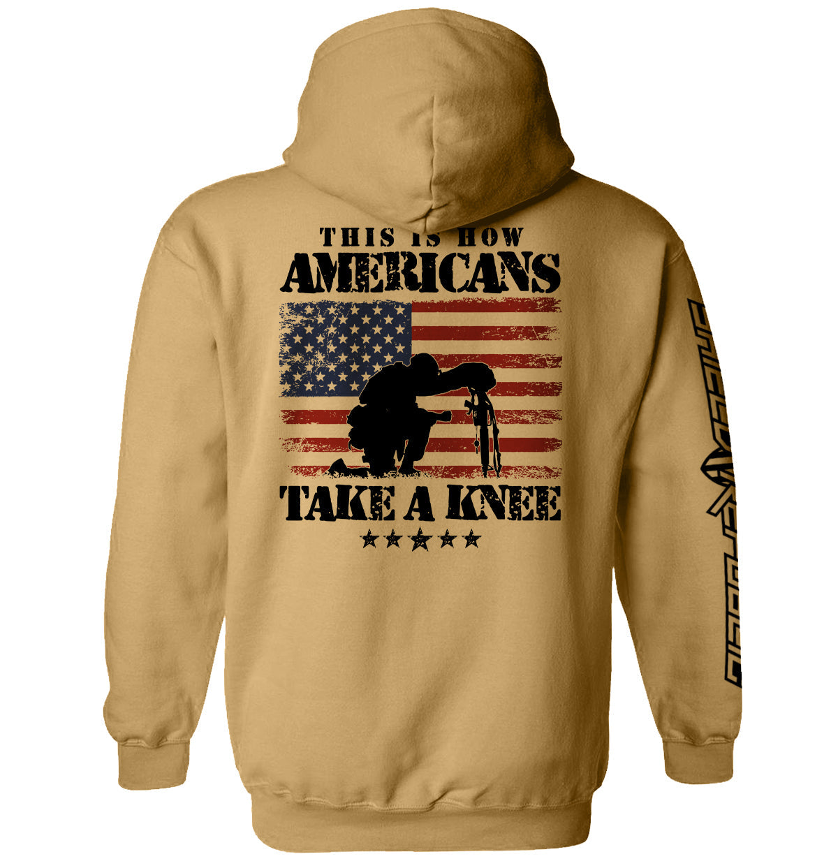 This Is How Americans Take A Knee - Aaria Tees Aaria Tees