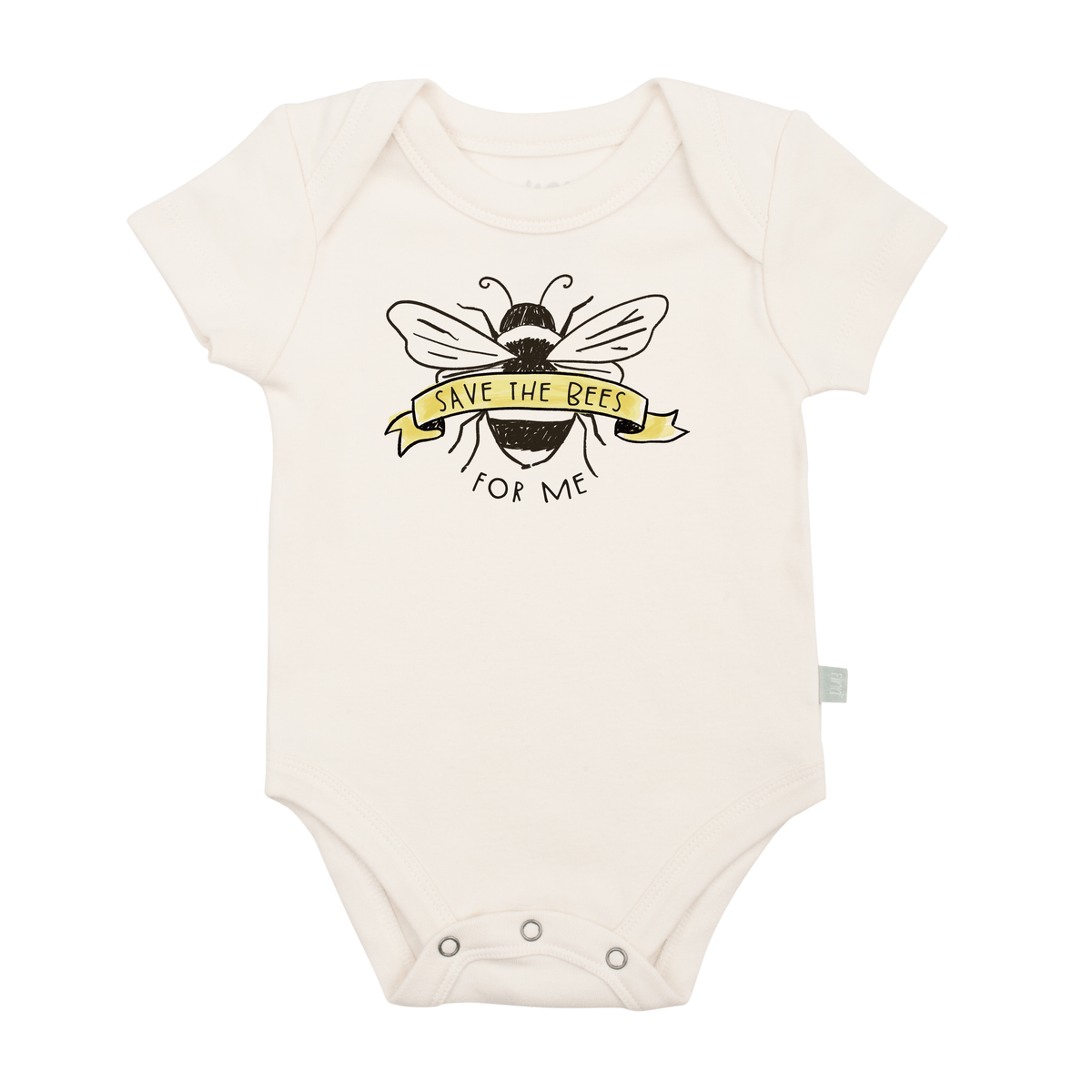 graphic bodysuit | save the bees - Aaria Tees