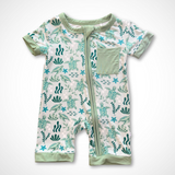 Save the Turtles Shorty Romper | Bamboo - Aaria Tees Aaria Tees