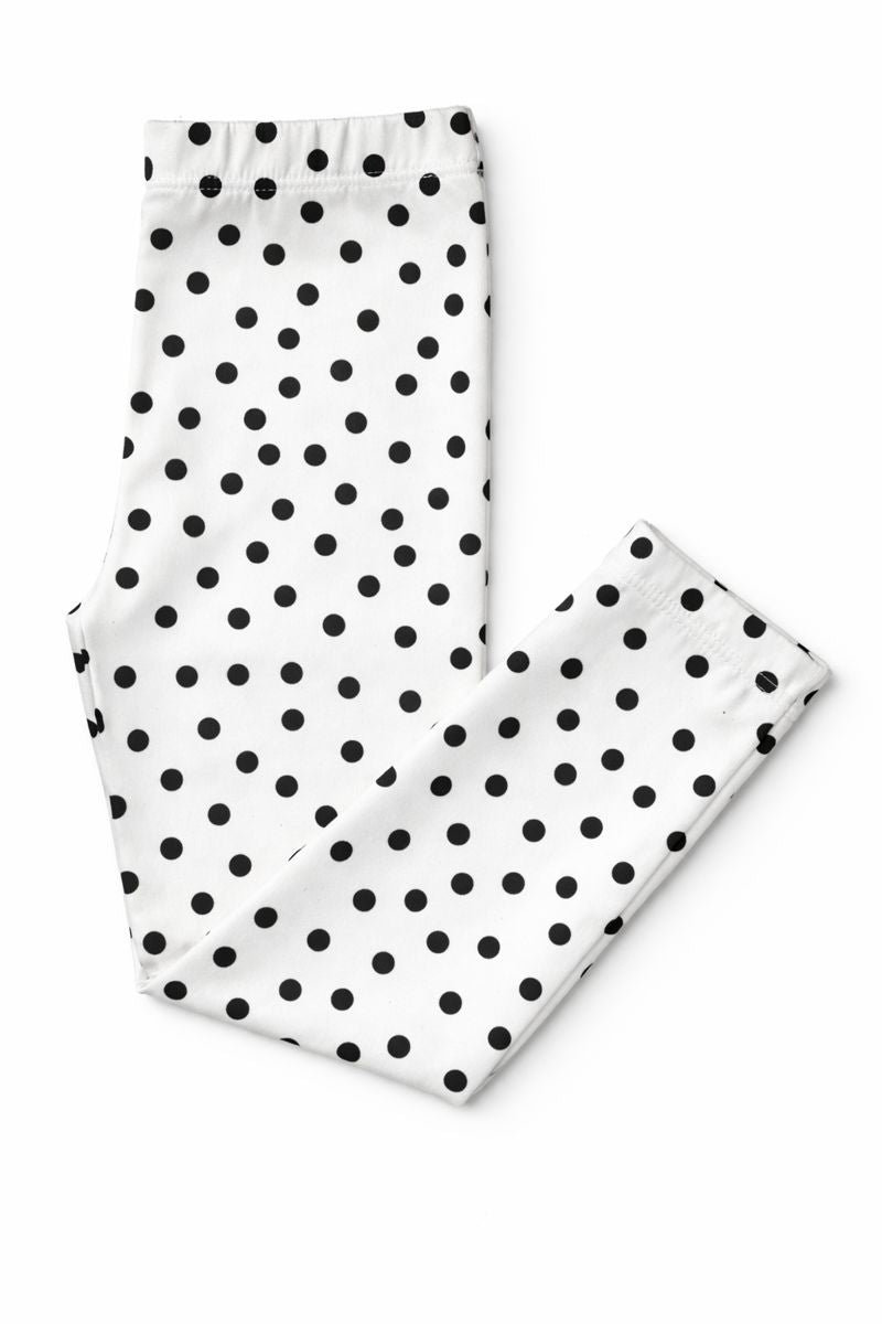 Scattered Dot Leggings - Aaria Tees Aaria Tees