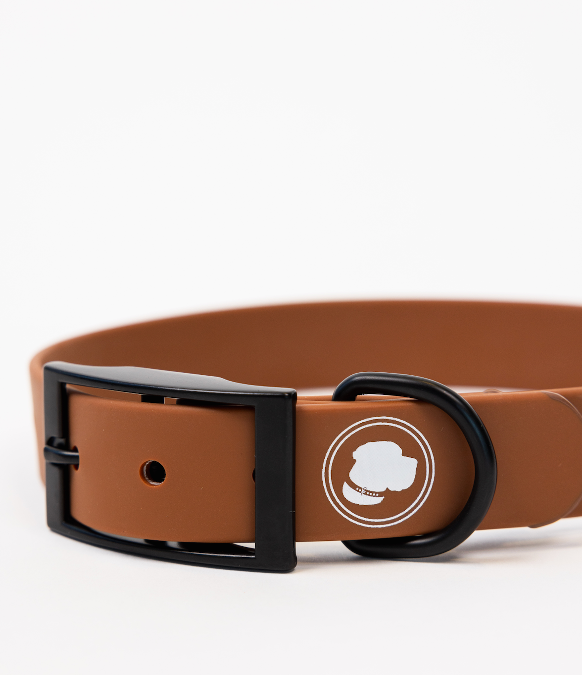 The Modern Dog Company - Coco Brown Collar (Weather + Odor Resistant) - Aaria Tees Aaria Tees