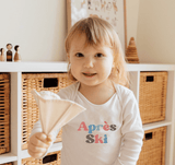 long sleeve graphic bodysuit | apres ski - Aaria Tees Aaria Tees