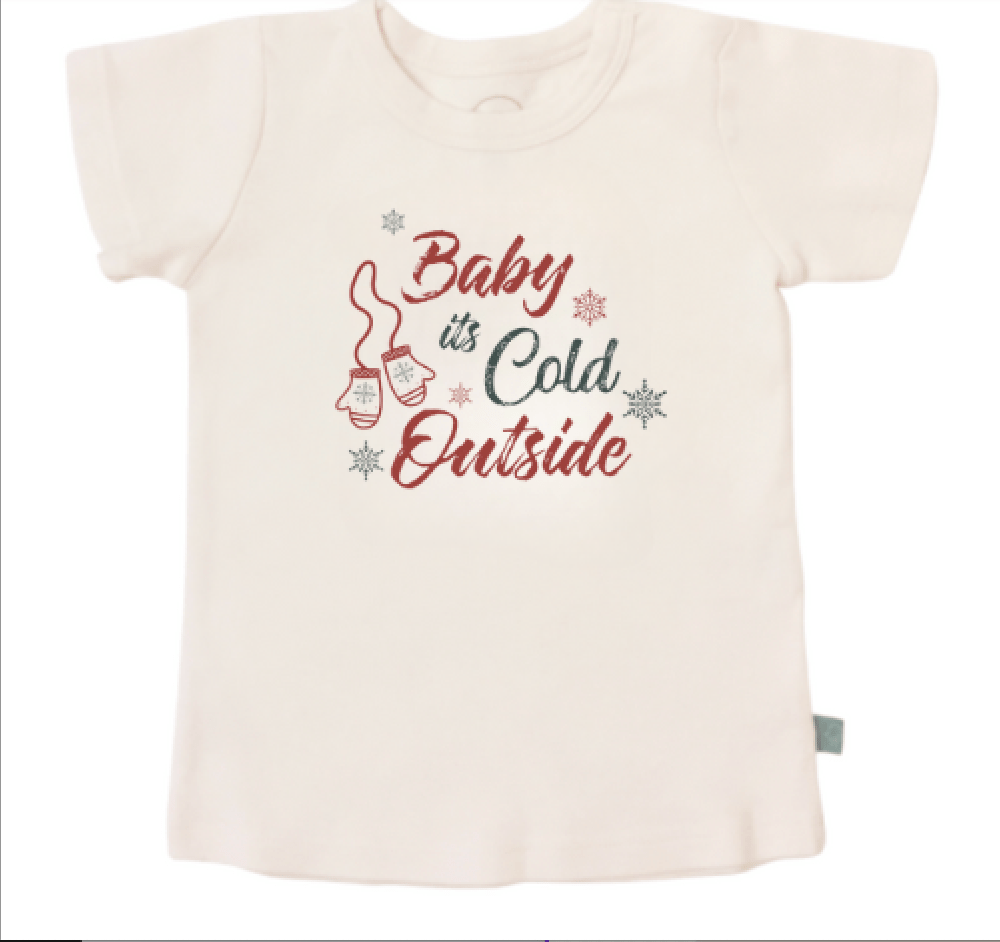 graphic tee | baby its cold outside - Aaria Tees