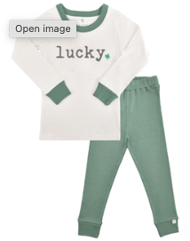 pajamas | lucky basic green - Aaria Tees Aaria Tees