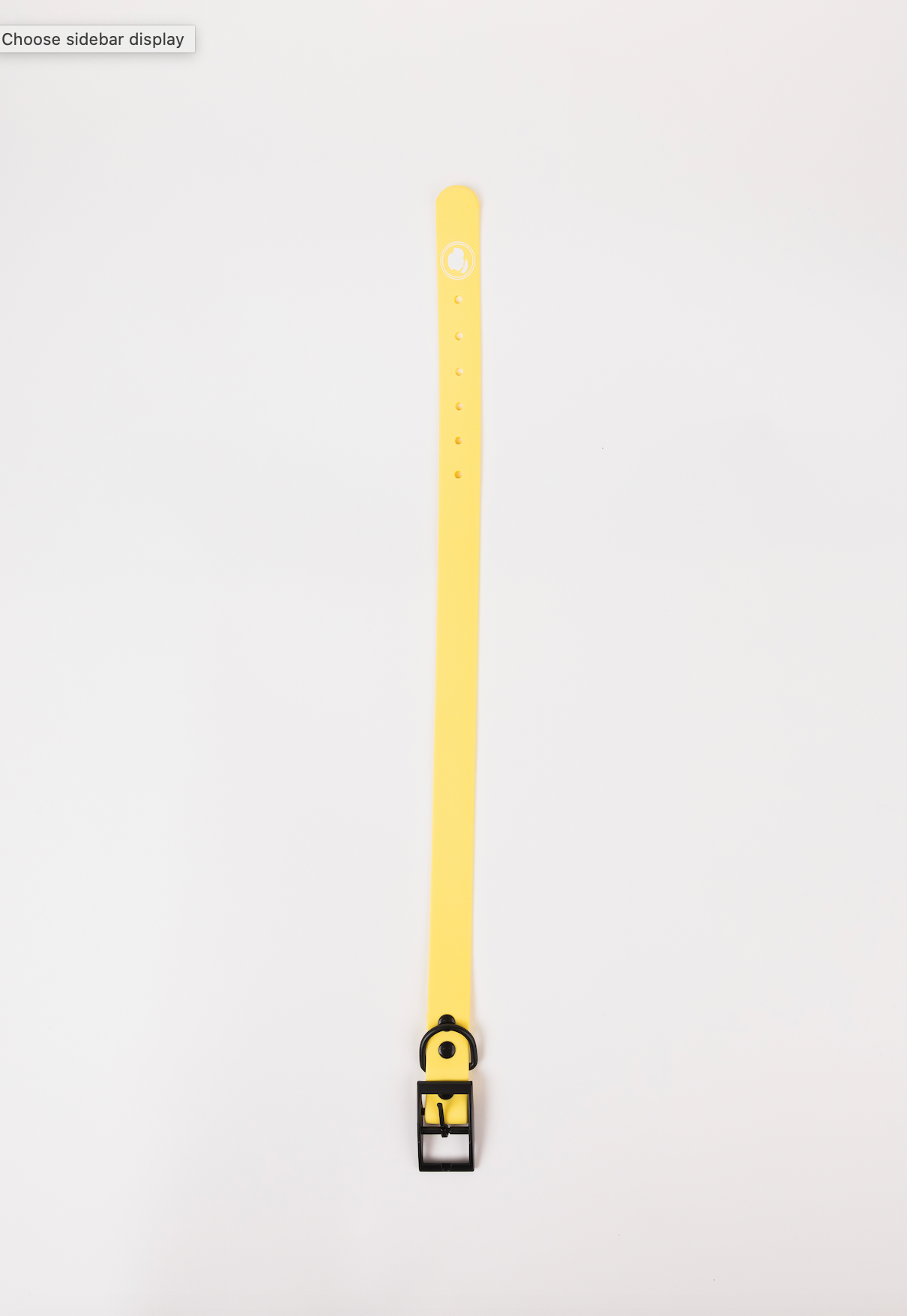 The Modern Dog Company - Daffodil Yellow Collar (Weather + Odor Resistant) - Aaria Tees Aaria Tees
