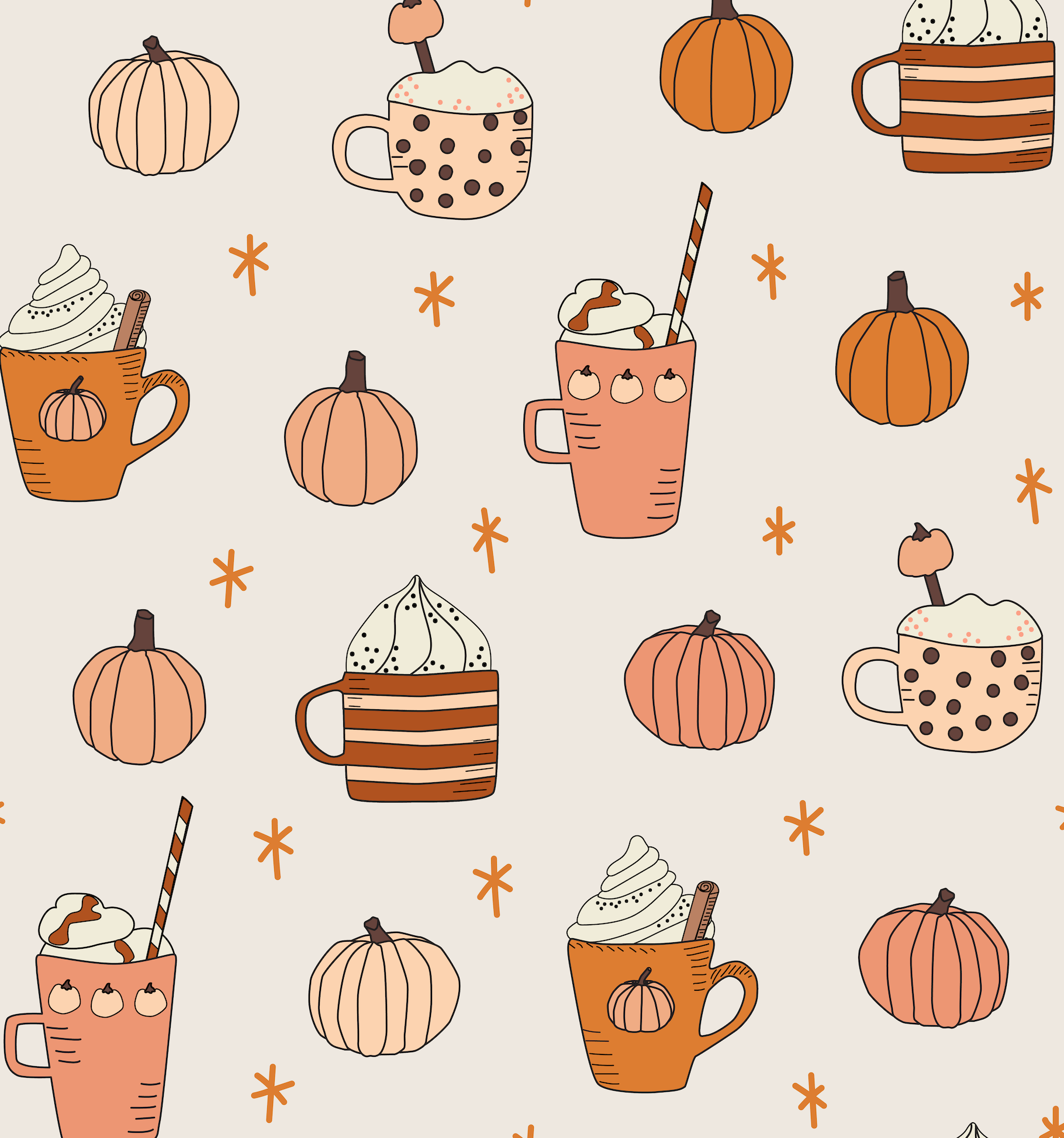 Pumpkin Spice (Twirl Dress) - Aaria Tees Aaria Tees