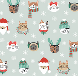 Purr The Halls (Bow Headband) - Aaria Tees Aaria Tees