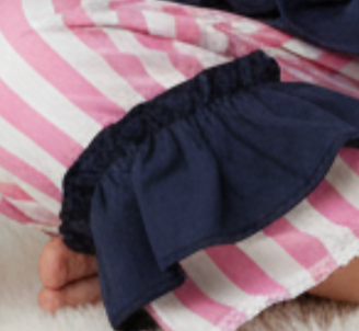 Doghouse ruffle pant set - Aaria Tees Aaria Tees