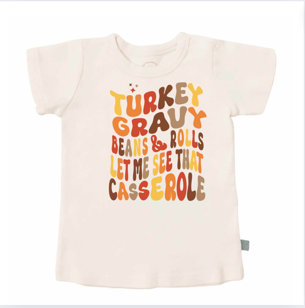 graphic tee | turkey gravy casserole - Aaria Tees
