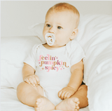 graphic bodysuit | pumpkin spicy - Aaria Tees Aaria Tees
