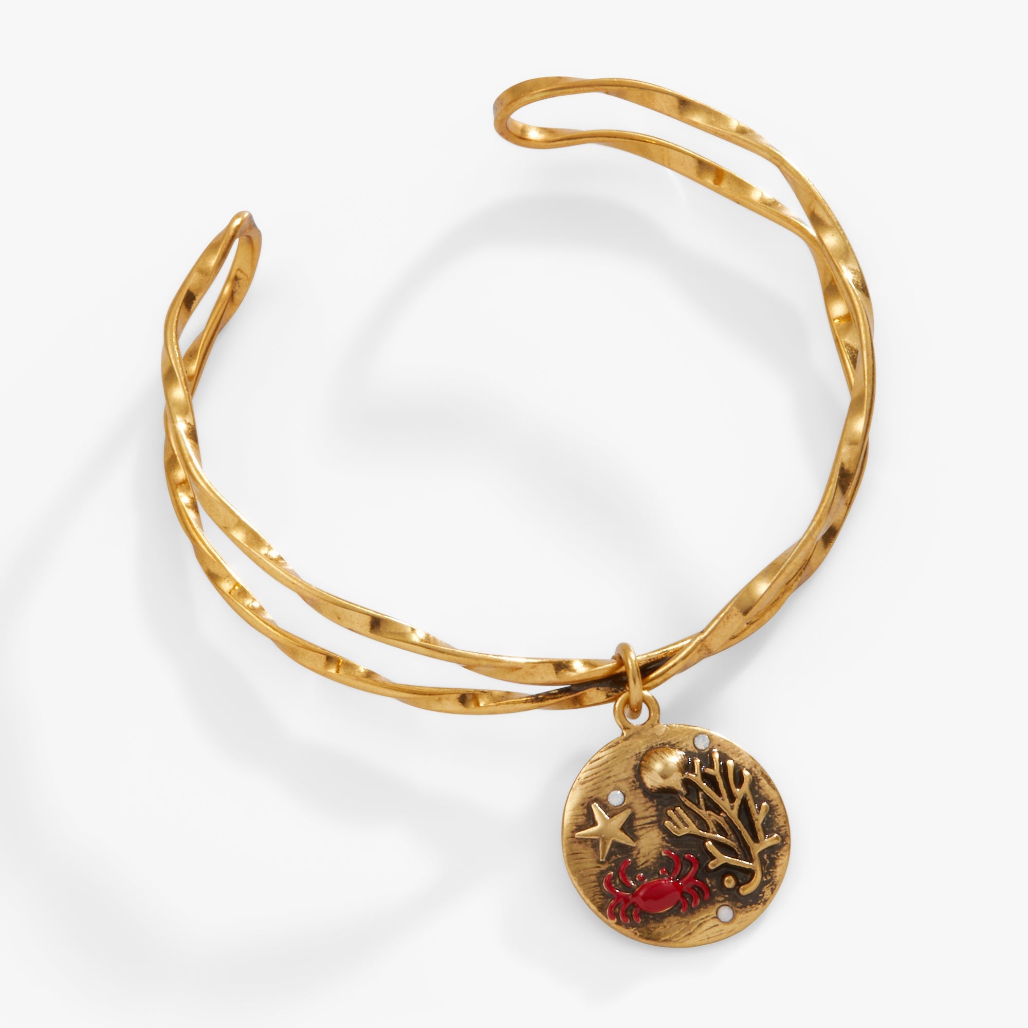 Sea Scene Twisted Cuff - Aaria Tees Aaria Tees