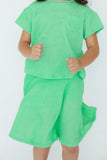 Seafoam Green Scrunchy Twirl Skort - Aaria Tees Aaria Tees