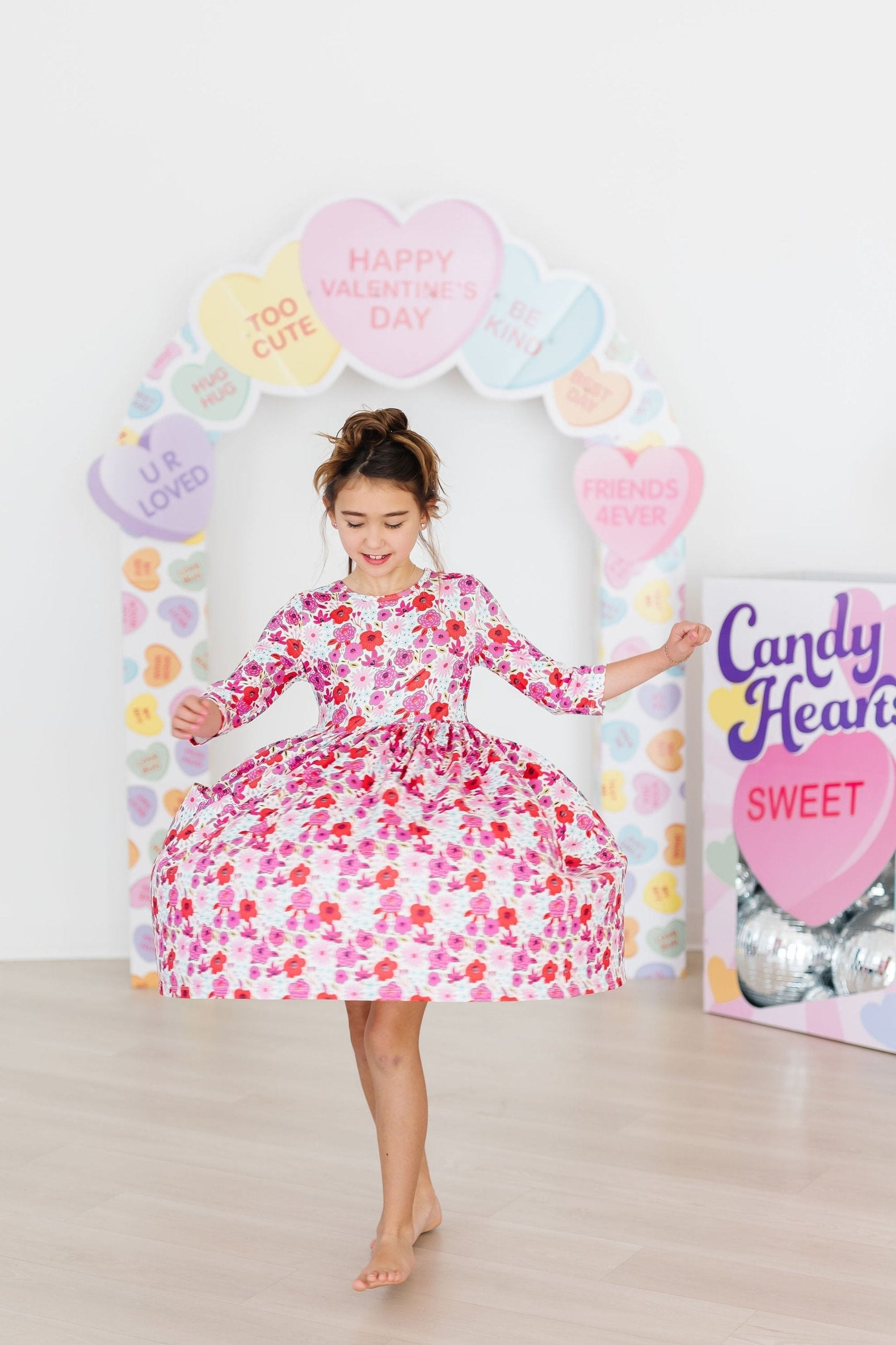 Secret Garden 3/4 Pocket Twirl Dress - Aaria Tees Aaria Tees