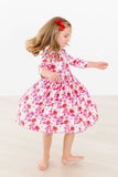 Secret Garden 3/4 Pocket Twirl Dress - Aaria Tees Aaria Tees