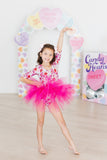 SALE Secret Garden 3/4 Sleeve Tutu Leotard - Aaria Tees Aaria Tees