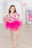 SALE Secret Garden 3/4 Sleeve Tutu Leotard - Aaria Tees Aaria Tees
